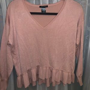 Boutique brand pink sweater